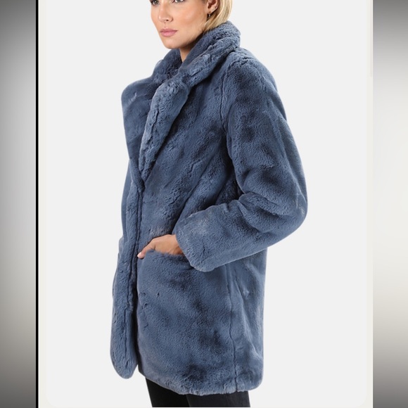 NWOT Apparis Sophie Faux Fur coat - Picture 2 of 5